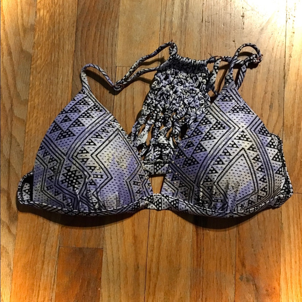 Push-Up Bikini Top w/ Macramé Back!
